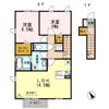 D-Room刈羽 Bの間取り画像