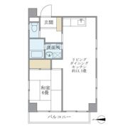 ウイング舟渡の間取り画像
