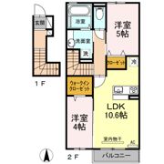 D-room花園の間取り画像