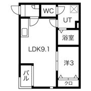 Warren morimakitown Ⅰの間取り画像