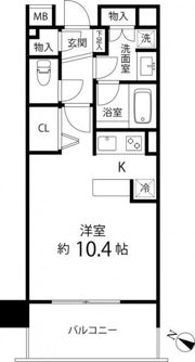 グレイスコート志村三丁目の間取り画像