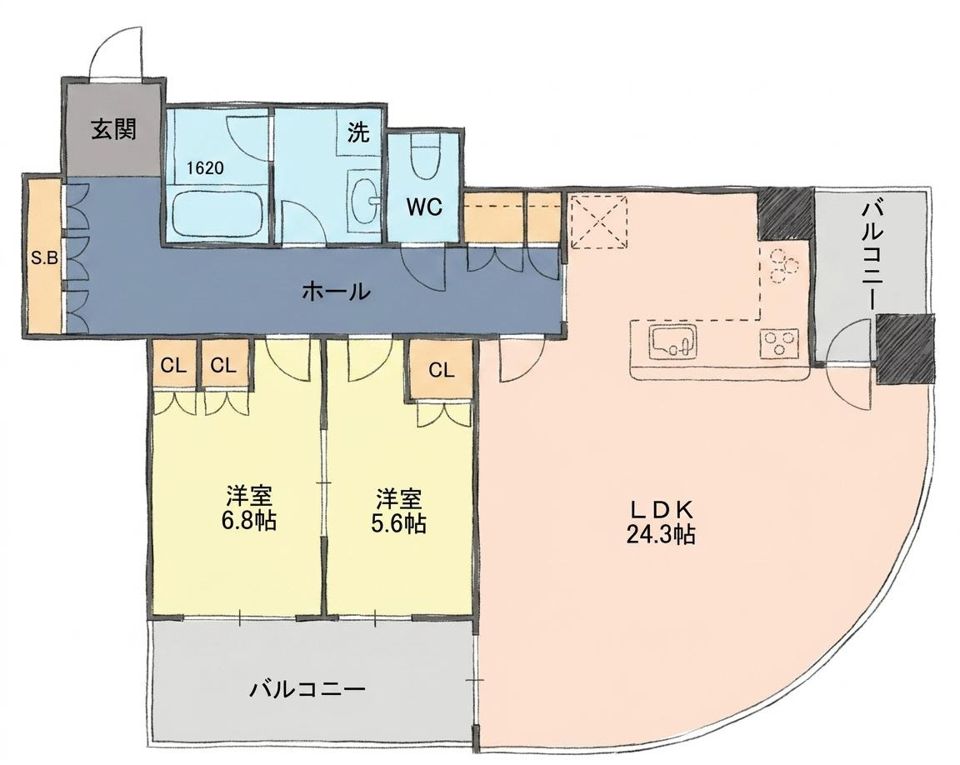 間取図