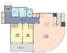 ザ・梅田タワーの間取り画像