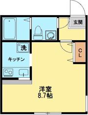 ココラフィネの間取り画像
