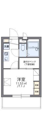 レオパレスYOSHINOの間取り画像