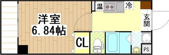 みおつくし西梅田IVの間取り画像