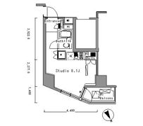 パークアクシス新板橋ウエストの間取り画像