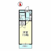 コンフォール鴨江 204号室の間取り画像
