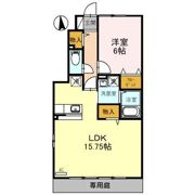 ローズコート歌の森 Dの間取り画像