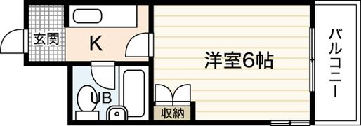 K･B･M三筋の間取り画像