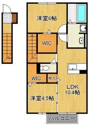 フォンティーヌの間取り画像