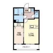赤田ハイツの間取り画像