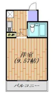 サンライズ市川の間取り画像