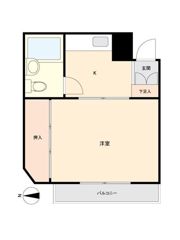 シンコーハイム小金井の間取り画像