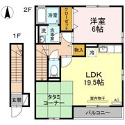 エントピア幸 B棟の間取り画像