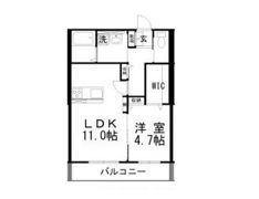 ベルフールBの間取り画像