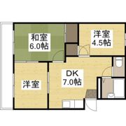 カーサ新屋敷Aの間取り画像