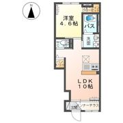 仮）本庄市T様アパート新築工事の間取り画像