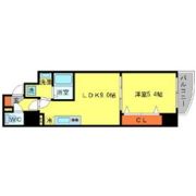 SERENiTE江坂四番館の間取り画像
