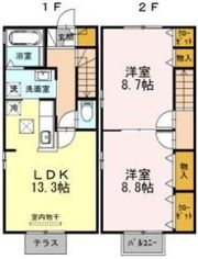グランドシャトー長久手の間取り画像