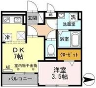 エバランの間取り画像