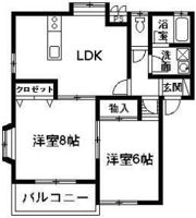 パークアヴェニューの間取り画像