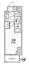 ALTERNA菊川Ⅱの間取り画像