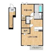 ブリージア高山Cの間取り画像