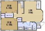 アベンヌ青江の間取り画像