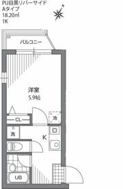 プライムアーバン目黒リバーサイドの間取り画像
