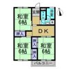 スターハイツ臨海Bの間取り画像