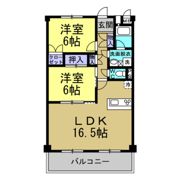 パレロワイヤル石浜の間取り画像