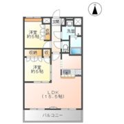 ディベルティ観音寺新町の間取り画像