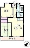 エスポワールASAHIの間取り画像