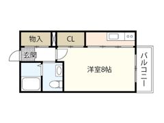 ウエストヒルズⅢ番館の間取り画像