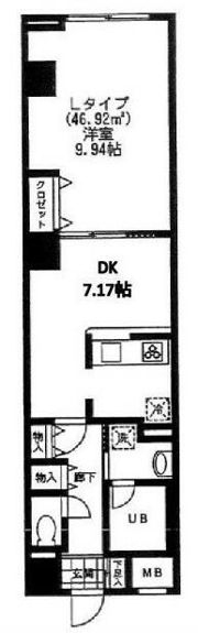 バレーヌ大森山王の間取り画像