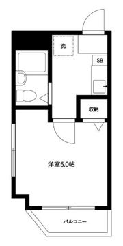 プライム王子神谷の間取り画像