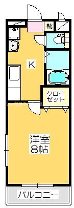 サンライズマンションの間取り画像