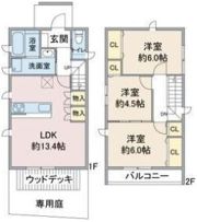 (仮称)クーボ庄南町1丁目の間取り画像