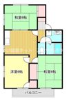 メゾニティ津島 D棟の間取り画像
