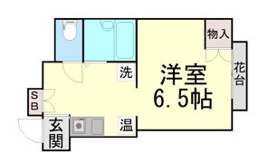 六甲ガーデンホームズの間取り画像