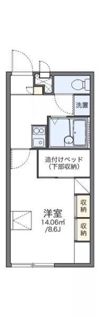 レオパレスいずみの間取り画像