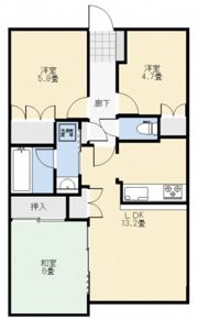 平野町パークホームズの間取り画像