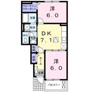 ユニゾン フロントの間取り画像