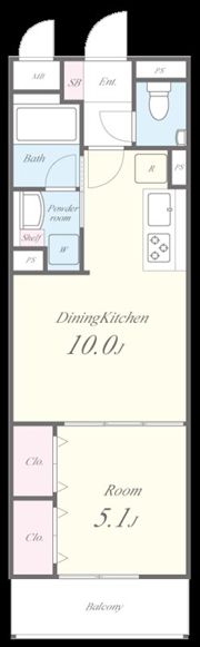 Sky Novaの間取り画像