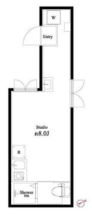 VARY's 北千住の間取り画像
