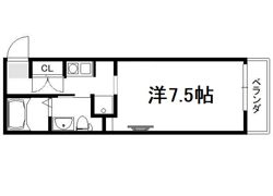 ウエストミンスター御所西の間取り画像