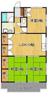 MDIマンション中原東の間取り画像
