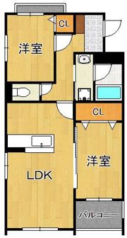 ロワール・イン柳原町の間取り画像