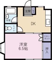 コーポ松本の間取り画像